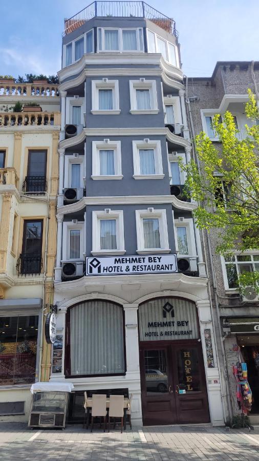 Mehmet Bey Hotel Istanbul Exteriör bild